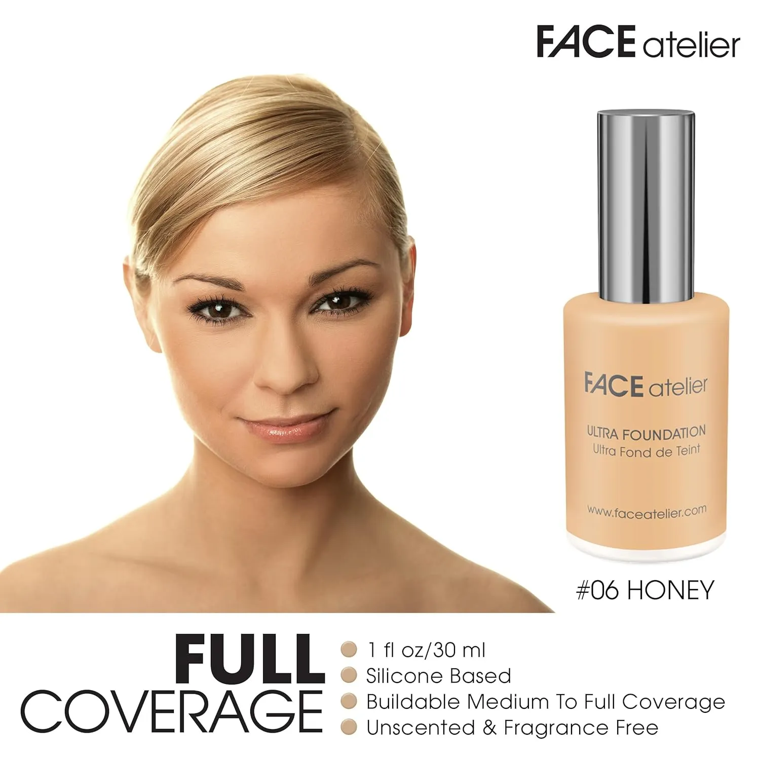 Face Atelier Ultra Foundation - 6 - Honey