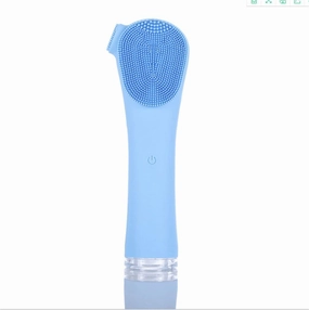 Face Scrubber Exfoliator, Facial Massager Brush, Ergonomic Design Durability Active Silicone Deep Cleansing, for Exfoliating, Massaging Deep Cleansing,Blue