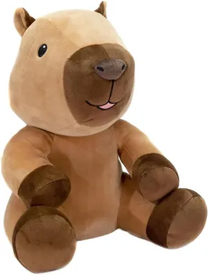 Fiesta Toys Huggy Huggables Brown Capybara Plush Stuffed Animal Toy - 12 Inch