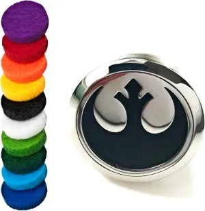 FIKA Star Wars Rebellion Car Vent Clip Air Freshener Diffusers Locket Aromatherapy Essential Oils (Car Diffuser)