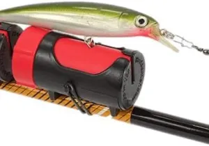 Fishing Hook & Lure Safety Holder | Rod-Mounted Safe Clip Prevents Snags & Injuries | Secure Hooks During Transport & Storage | Essential Accessory for Safe Experience