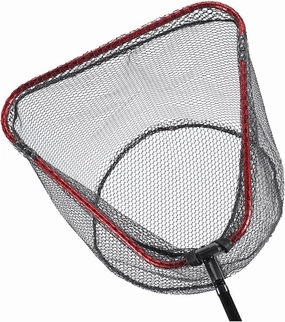 Fishing Net Triangle Net Head Aluminum Alloy 8mm Screw Folding Dip Net 40/60/65cm Gluing Net Outdoor Fishing Tool Accessories Collapsible Fshing