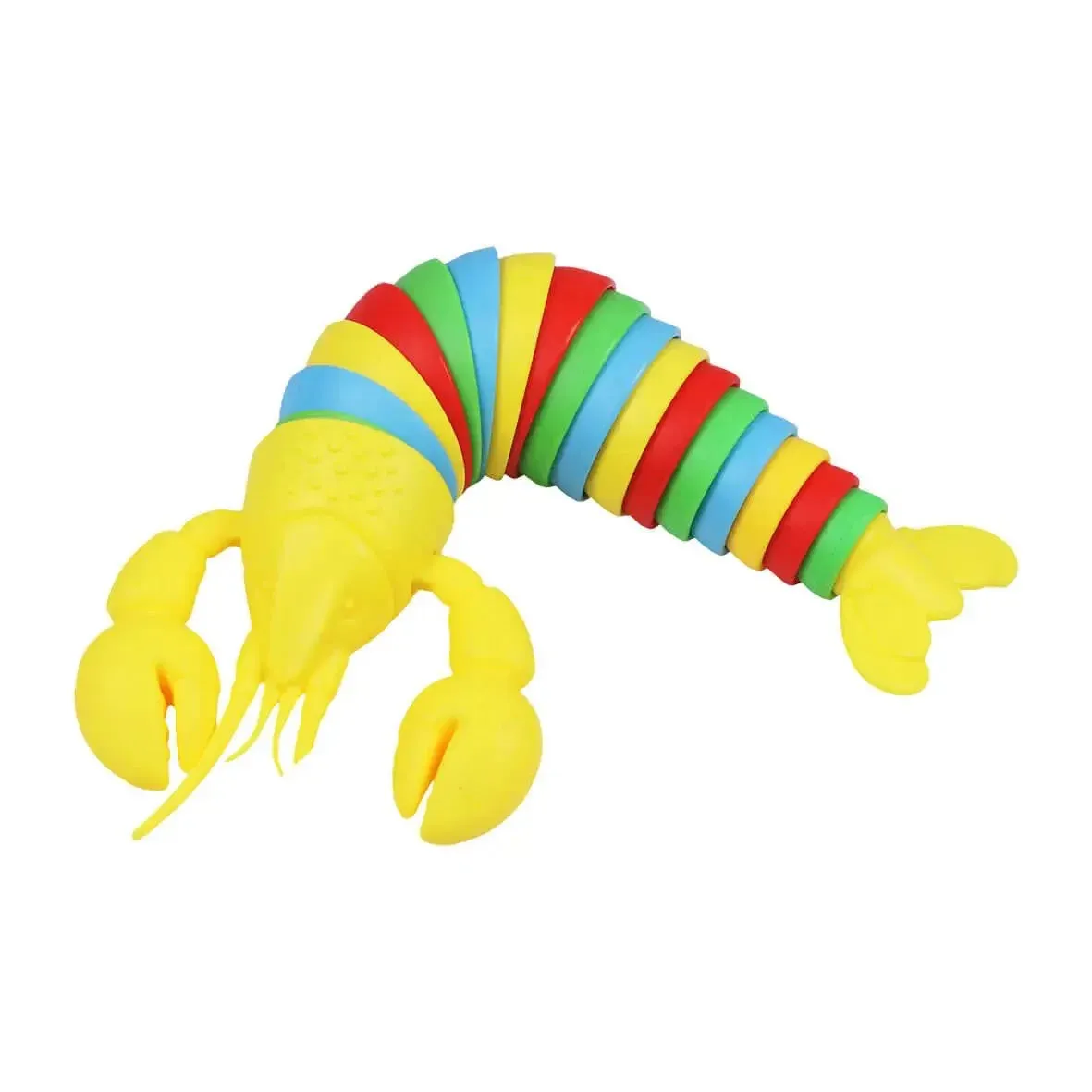 Flexible Fidget Lobster - 3D Articulated Sensory Lobster Fidget Toy