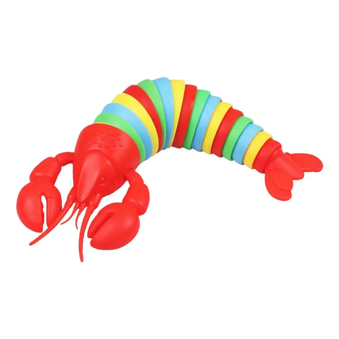 Flexible Fidget Lobster - 3D Articulated Sensory Lobster Fidget Toy