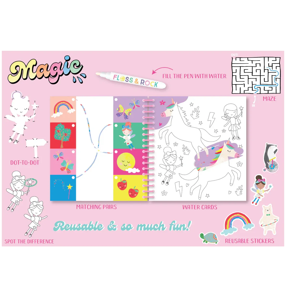 Floss & Rock | Magic Multi Play Rainbow Fairy