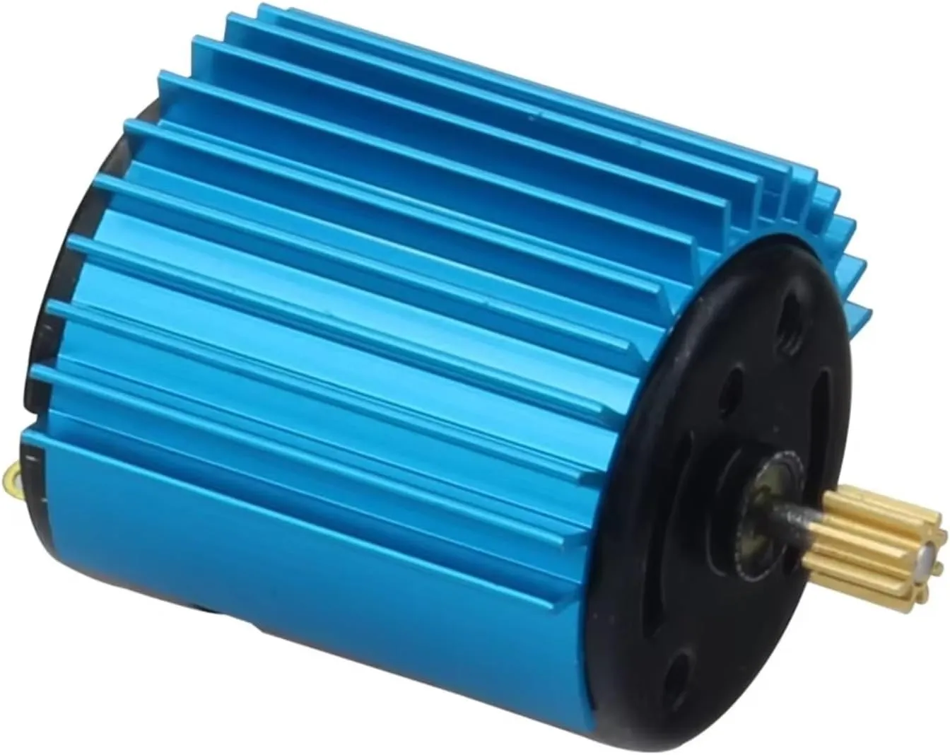 for HPI for Wltoys for Himoto for WPL for MN 370 380 1/12 1/16 1/18 Brushless Brush Electric 1Pcs Motor Radiator RC Car for Universal Upgrade Parts RC Car DIY Parts(Blue)