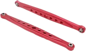 for WLtoys 10428 A B C K949 4WD 1/10 Metal Upgrade Rear Bridge Axle RC Car Models Spare Part DIY Accessories Parts Upgrade and Use RC Car DIY Parts(Red)