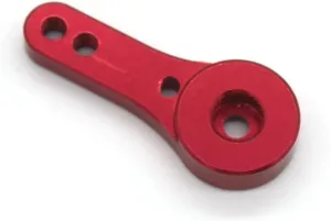 for ZD for Racing DBX-10 10427S 9106S 1/10 Metal Upgrade Steering Gear Arm Remote Control Car Parts RC Car DIY Parts(Red)
