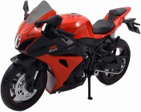 for Suzuki GSX R100R 1:12 Ratio Alloy Scooter Sports Bike Die-Casting Toy Motorbike Simulation Car Racing Model Simulation Model Men's Gift Motorcycle Model(Rojo)