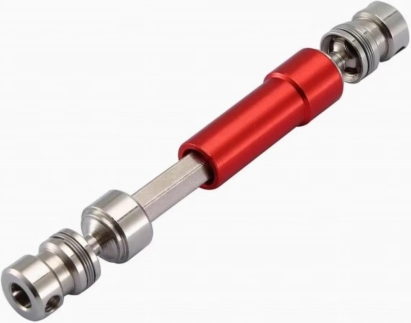 for WLtoys 12428 12423 1/12 1pcs CVD Metal Rear Drive Shaft 80mm RC Car Short Course for Desert for Buggy Upgrade Parts Accessories RC Car DIY Parts(Red)
