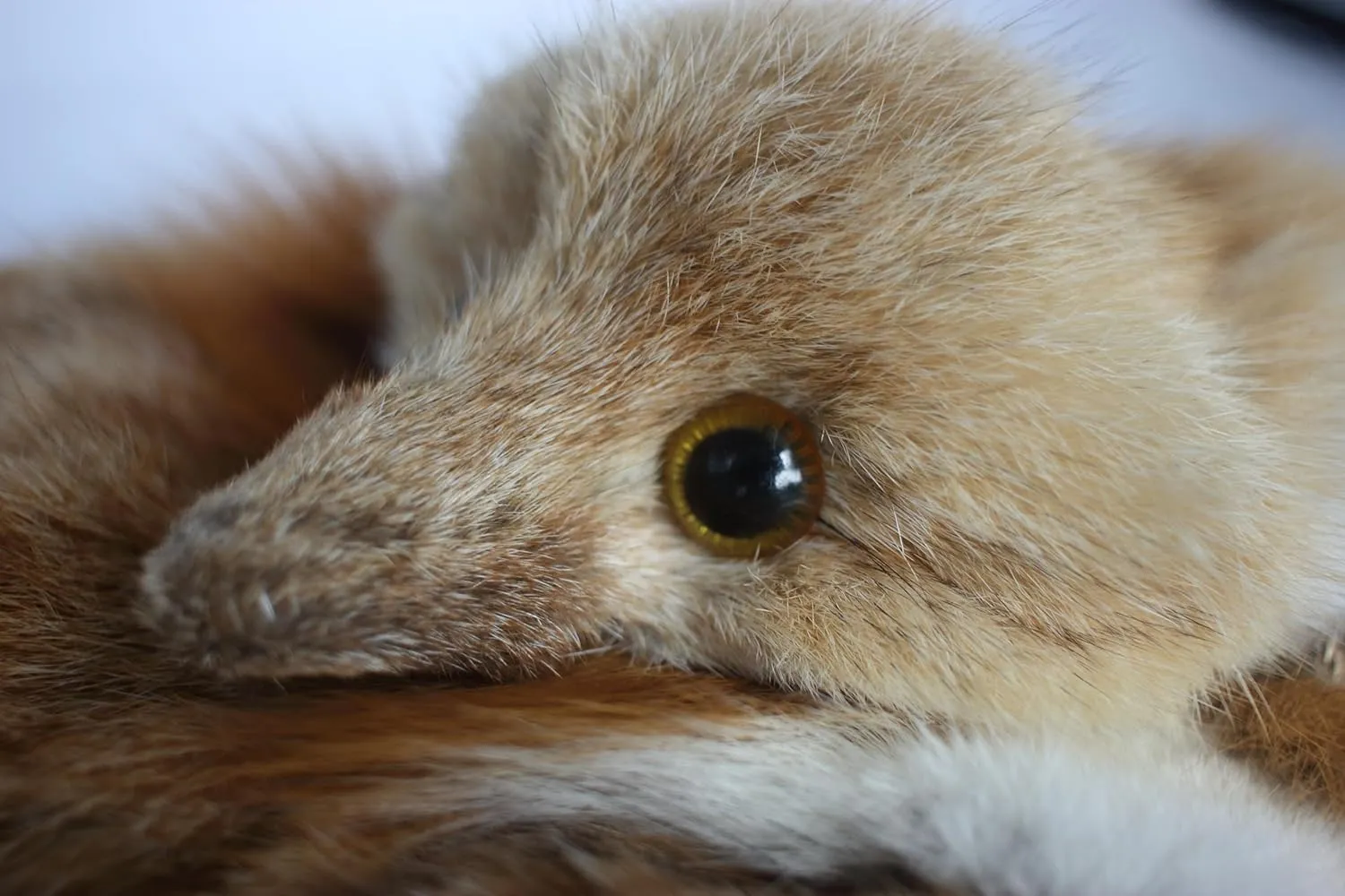 Fosrion Luxury Real Fox Fur Handbag Bag with Realistic Fox Head Detail