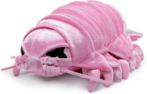 FRANKIEZHOU Realistic Giant Isopod Plush Toy,Stuffed Animal-Pink 20",Arthropods Stuffed Animal,Soft Bathynomus Giganteus,Girl Toys,Gifts for Kids