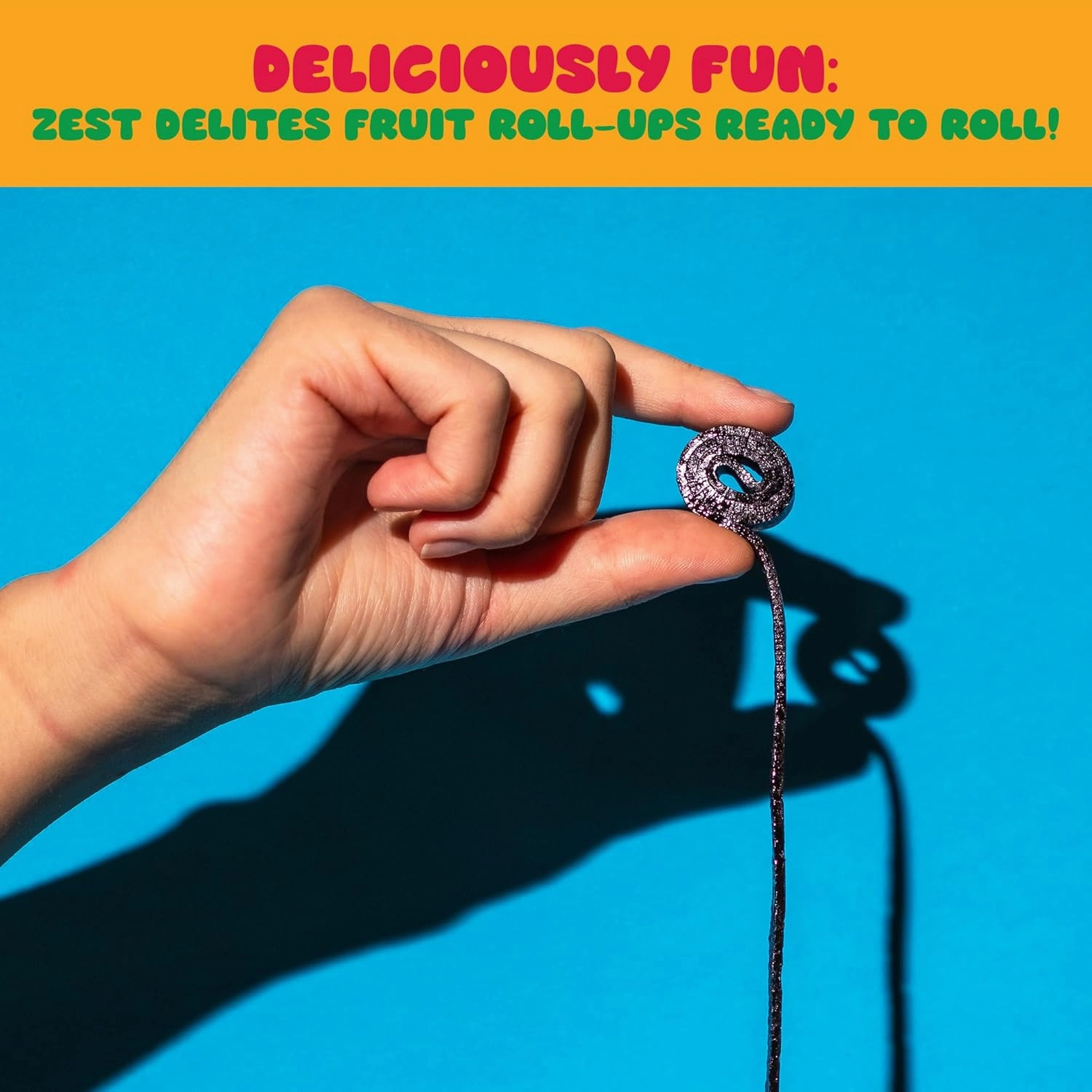 Fruit Rolls by Zest Delites, 100% Natural Healthy Fruit Snacks Bulk for Kids & Adults, Made from Real Raspberry Leather, Vegan, School Lunch Snack, A Twist on Raspberry Strips, 25 Packs