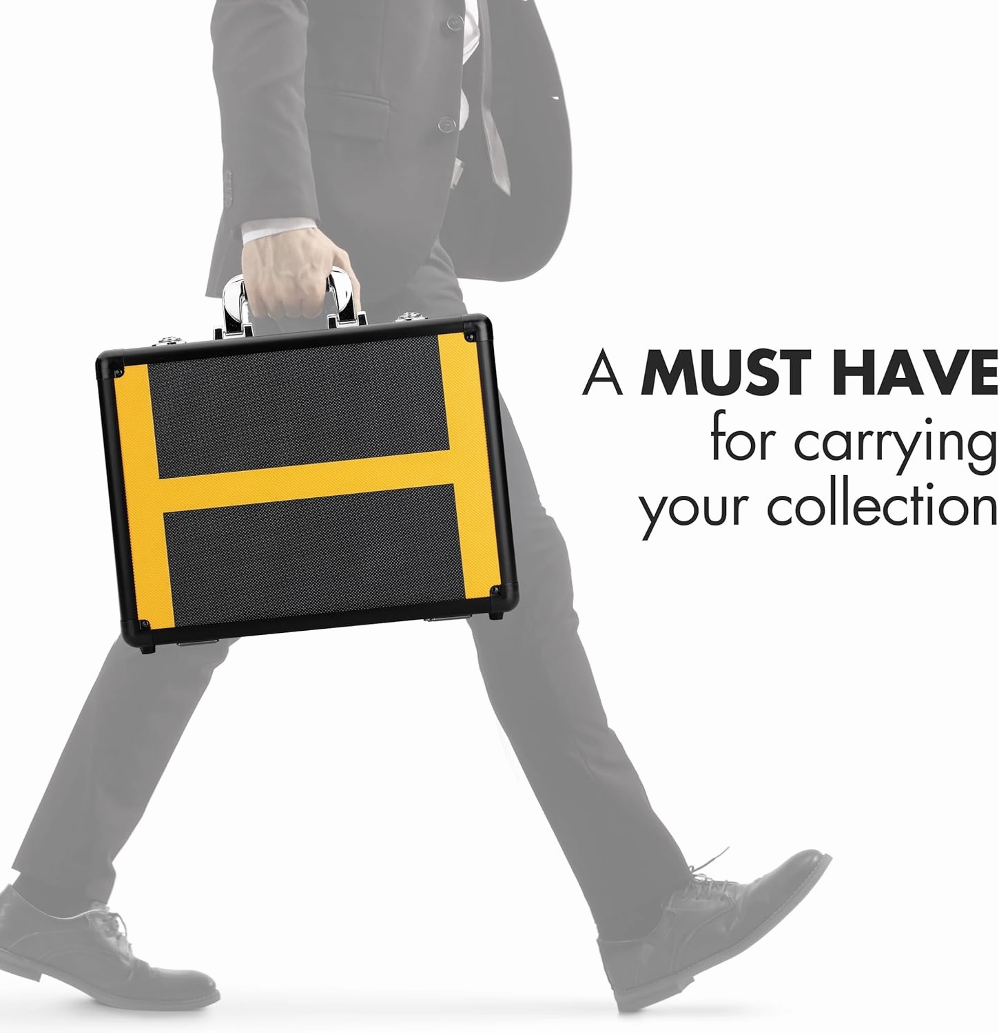 FunGuys Toploader Storage Box, Sports Card Storage Case, 600  Top Loader, Trading Card Case Holds, One Touch Holder