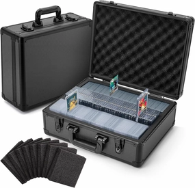 FunGuys Toploader Storage Box, Sports Card Storage Case, Top Loader Card Storage, Top Loader Storage Boxes, Trading Card Case Holds 600  Card, One Touch Card Holder