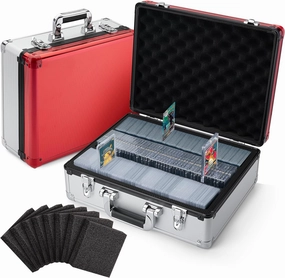 FunGuys Toploader Storage Box, Sports Card Storage Case, Top Loader Card Storage, Top Loader Storage Boxes, Trading Card Case Holds 600  Card, One Touch Card Holder