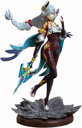 G-I Shenhe 1/7 Figure 29CM Anime Game Toy Liyue Character PVC Gift