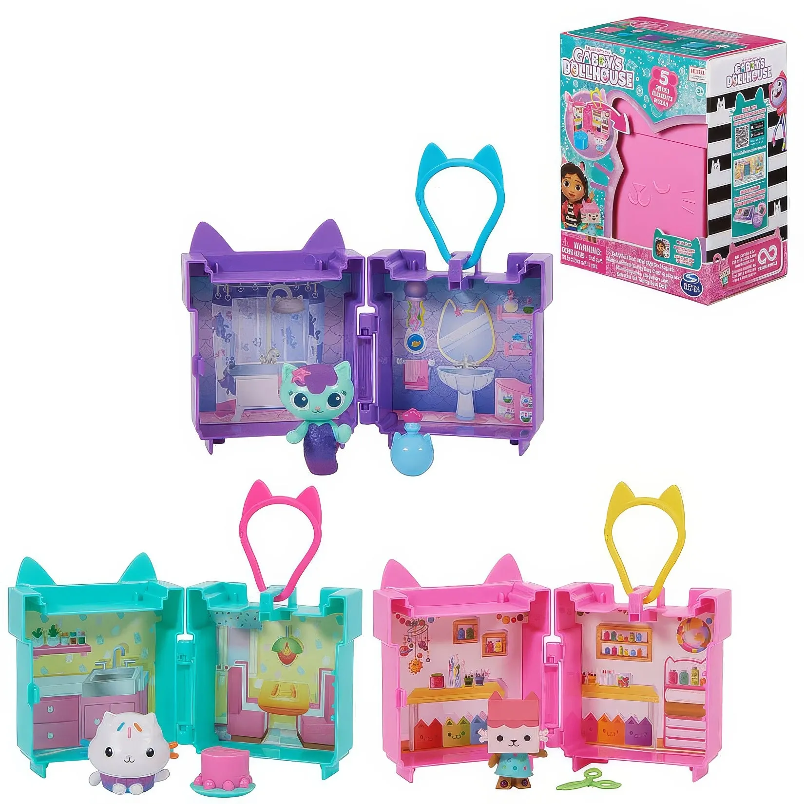Gabby's Dollhouse Surprise Figure Clip-On - Assorted
