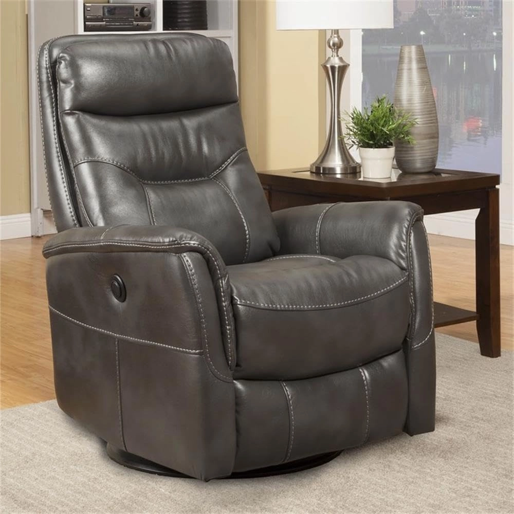 Gemini - Flint Power Swivel Glider Recliner