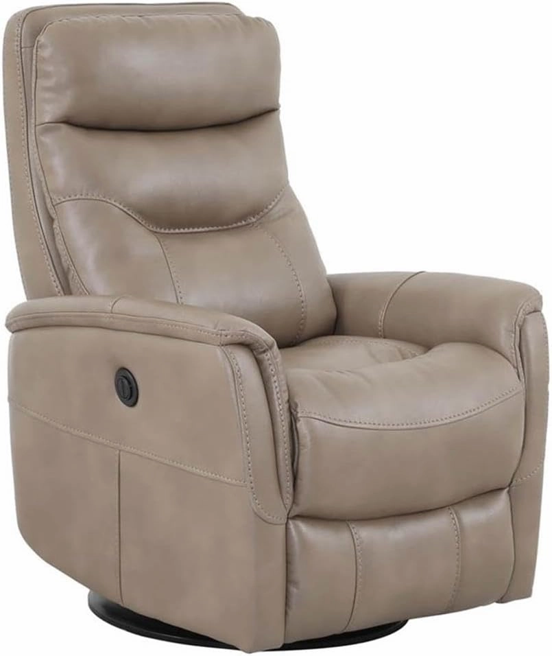 Gemini - Linen Power Swivel Glider Recliner
