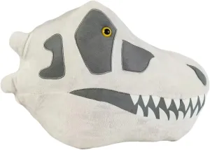 GIANT MICROBES Fuzzy Fossils Gigantic 15" T rex Stuffed Animal, T rex Plush, Dinosaur Stuffed Animal, Tyrannosaurus Rex Toy, Dinosaur Skull Decor, Dinosaur Pillow, Paleontologist Gifts