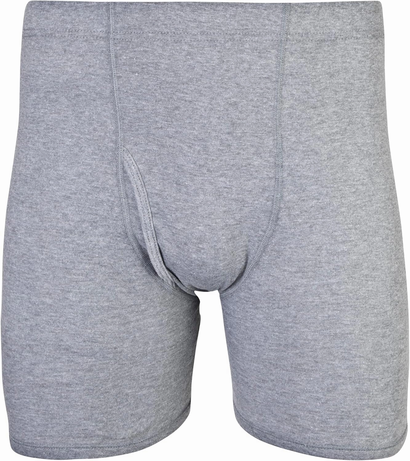 Gildan Men's Underwear Covered Waistband Boxer Briefs, Multipack