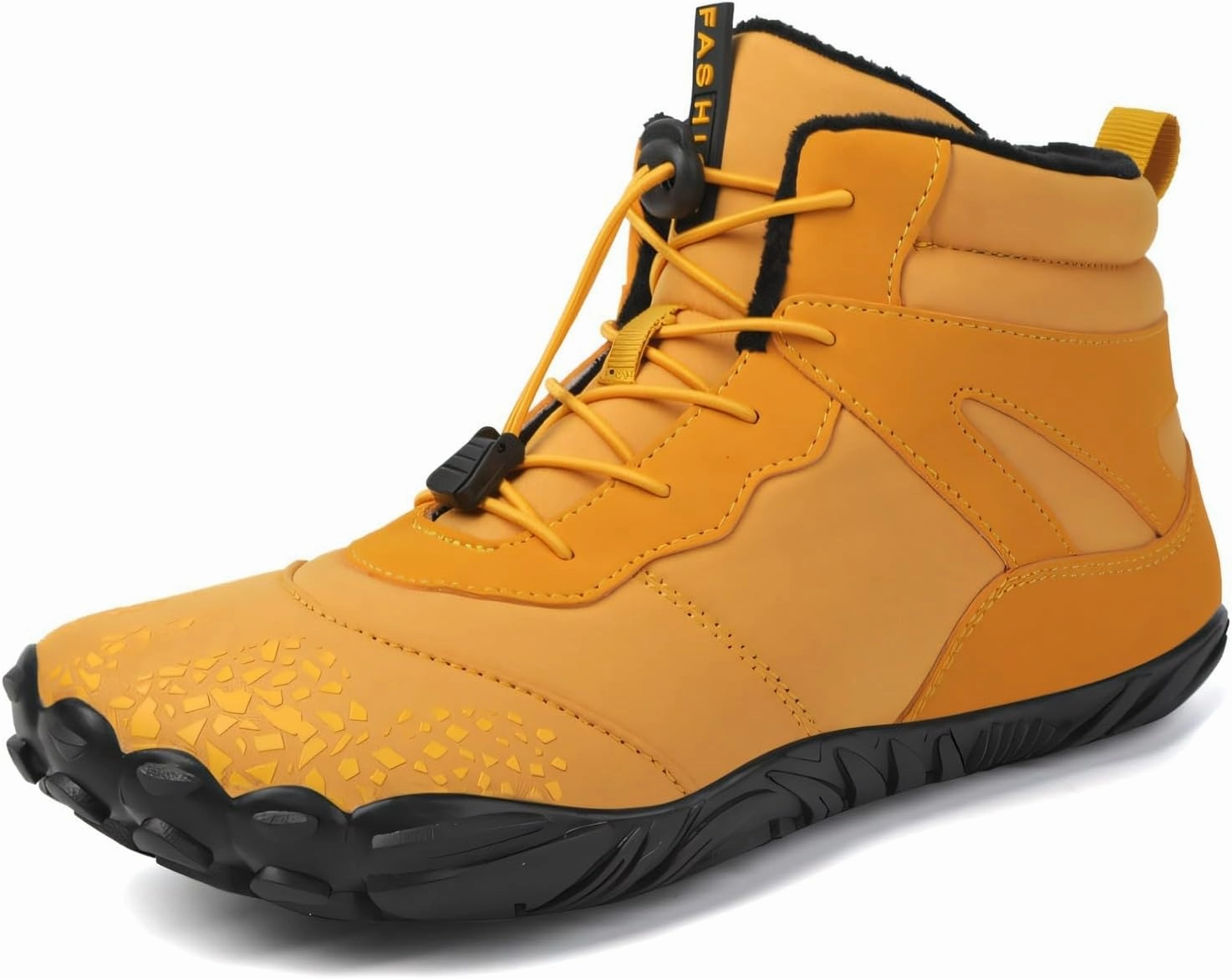 Glacia Barefoot Shoes Women Men, 2025 New Winter Warm Comfortable Non-Slip Barefoot Boots