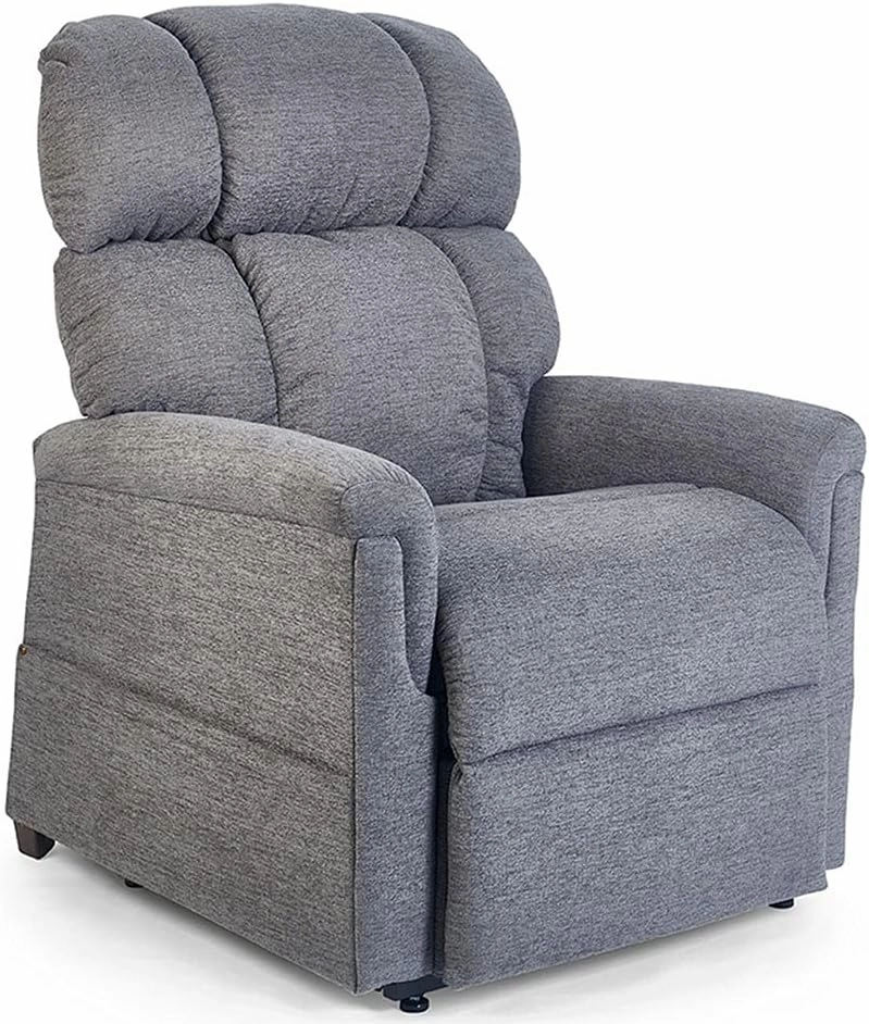 Golden Technologies Comforter Series PR-531-TAL Tall PR531M 375 lb. Weight Capacity 3 Position Power Lift Chair Recliner - Anchor Fabric