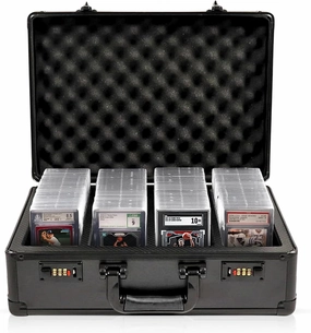 Graded Card Storage Box For Trading Cards Graded Slab Carrying Case - Baseball Football Basketball Card Storage Box - Slab Case For Graded Cards Fits BGS SGC PSA