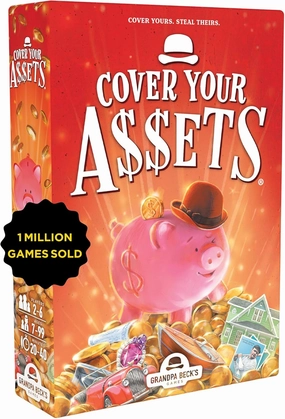 Grandpa Beck's Games Cover Your Assets Card Game | from The Creators of Skull King | Easy to Learn and Outrageously Fun for Kids, Teens, & Adults | 2-6 Players Ages 7 