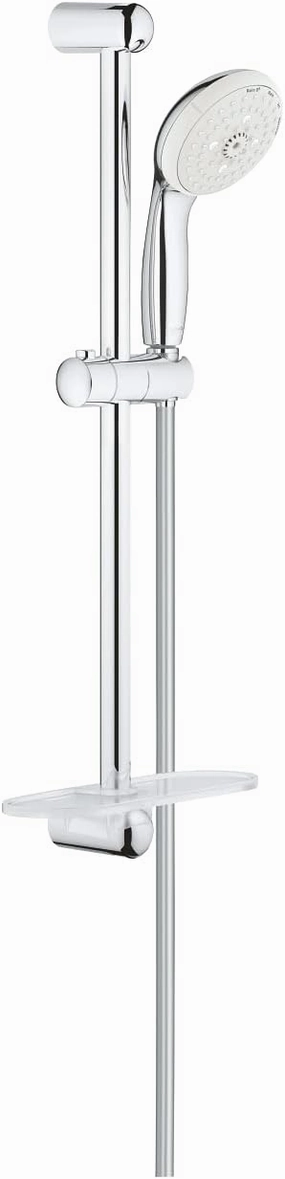Grohe 28436002 Tempesta Classic 2.5 GPM 24" 4-Spray Shower Rail Set, Starlight Chrome
