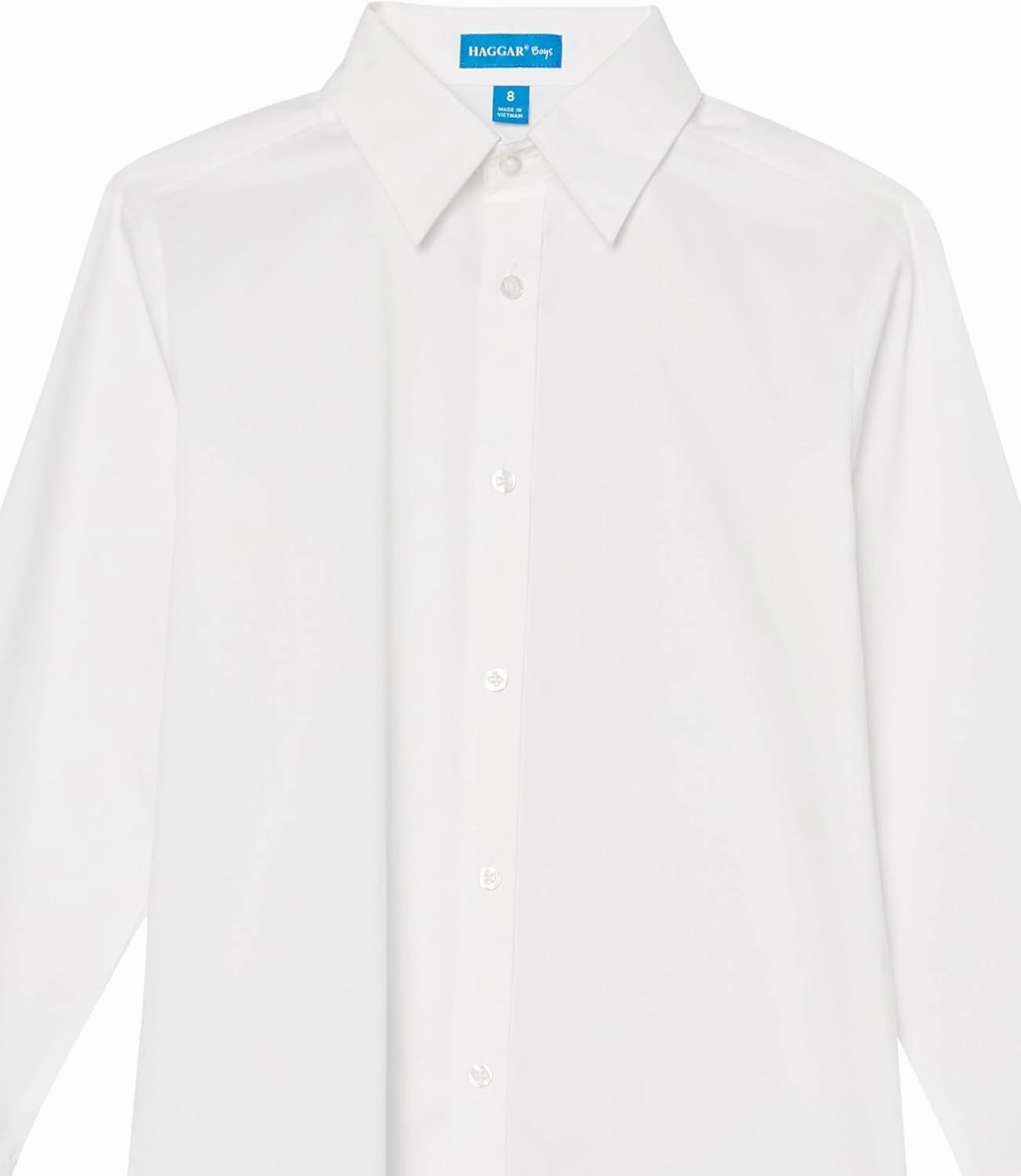 Haggar Boys' 4-Piece Suit, Dress Shirt & Tie Set