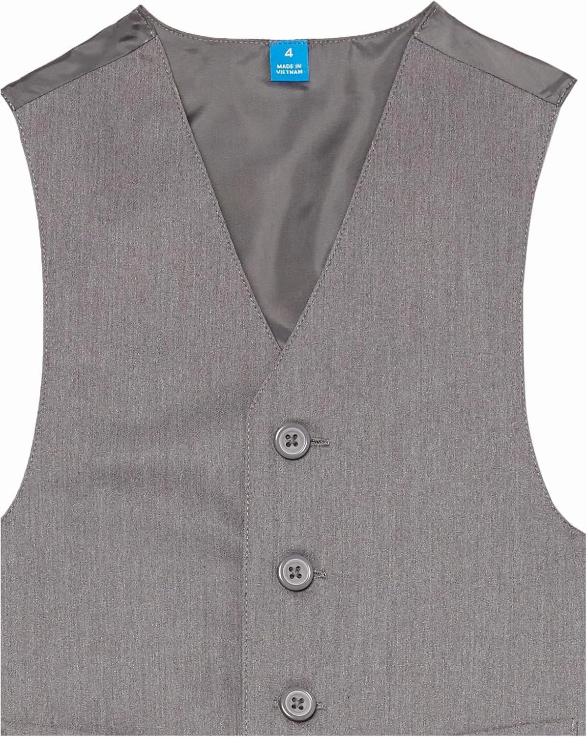 Haggar Boys' 4-Piece Vest, Dress Shirt & Tie Set