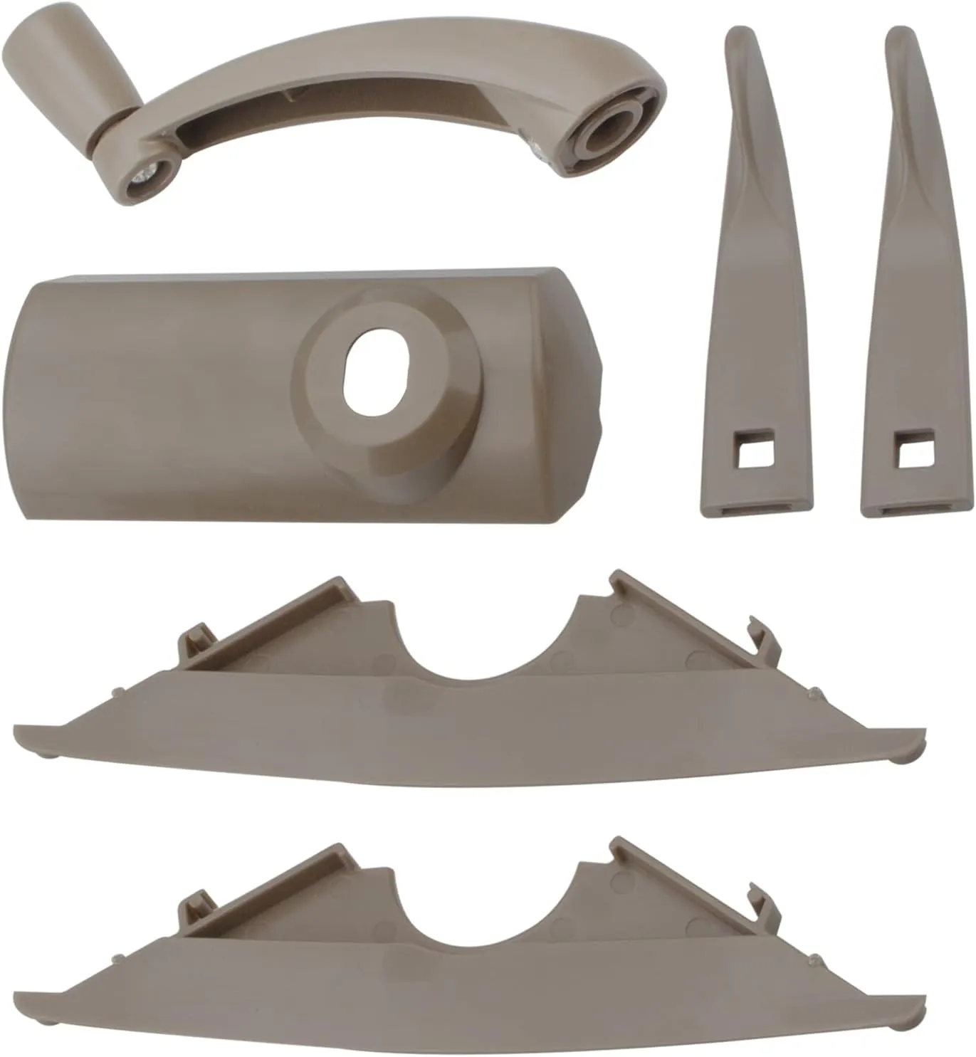 Hardware Packs for Andersen Perma-Shield Casement Windows, Classic E-Z Casement Window Parts, Casement Window Crank kit - 1999 to Present (6 Pcs)