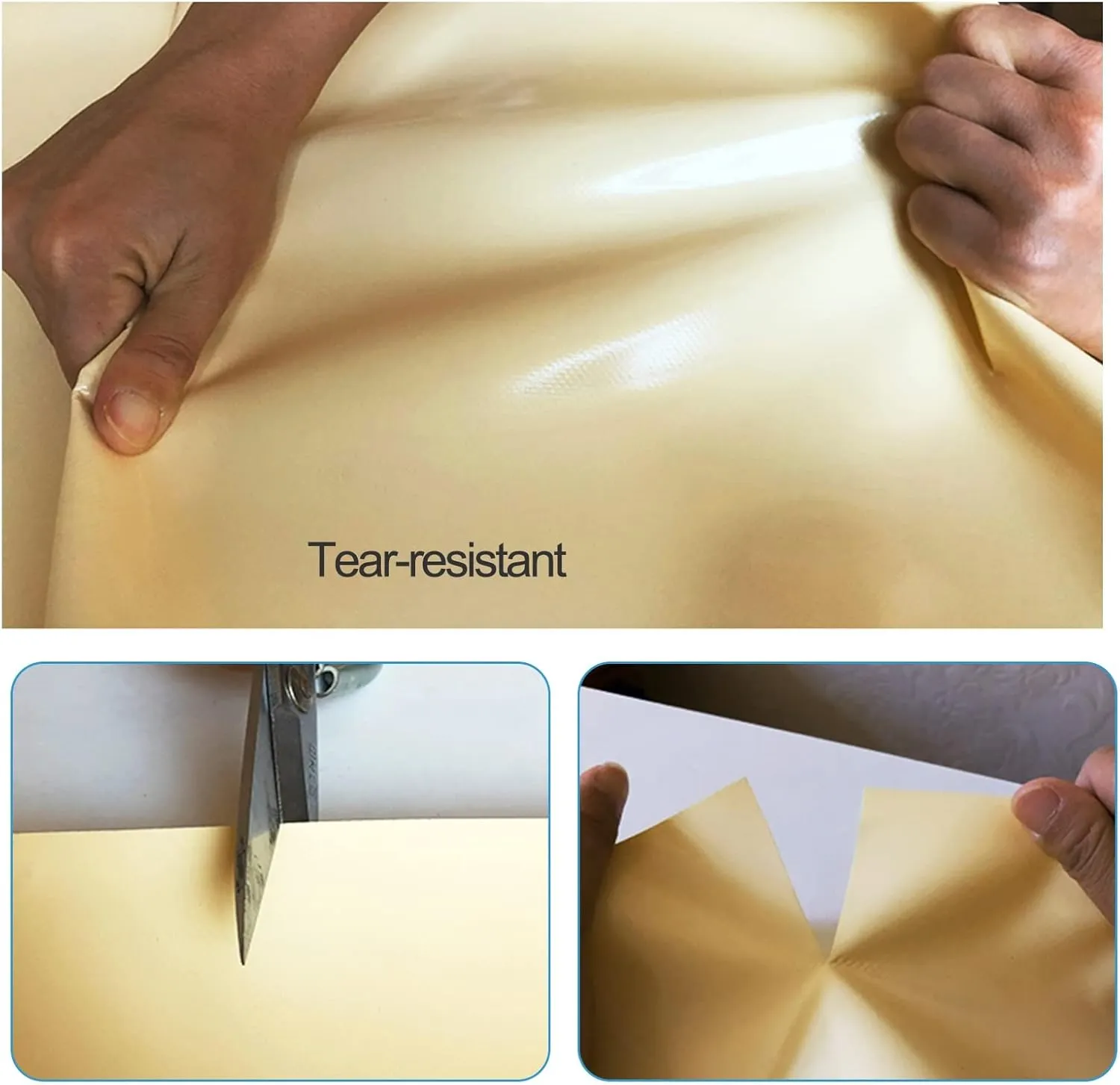Heavy Duty Tarpaulin Waterproof Cover Tarp Tent Sheet for Camping Caravan Boat Car Picnic Outdoor Furniture Wood Covering with Strong Eyelets Canopy Tent, Beige (Can Be Customised) (Size : 1.5x3m)