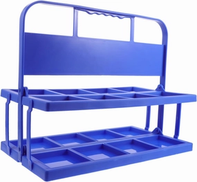 Hemoton Bottle Drink Caddy for Team Hydration Portable Foldable Design with Handle for Soccer Training and Catering Events