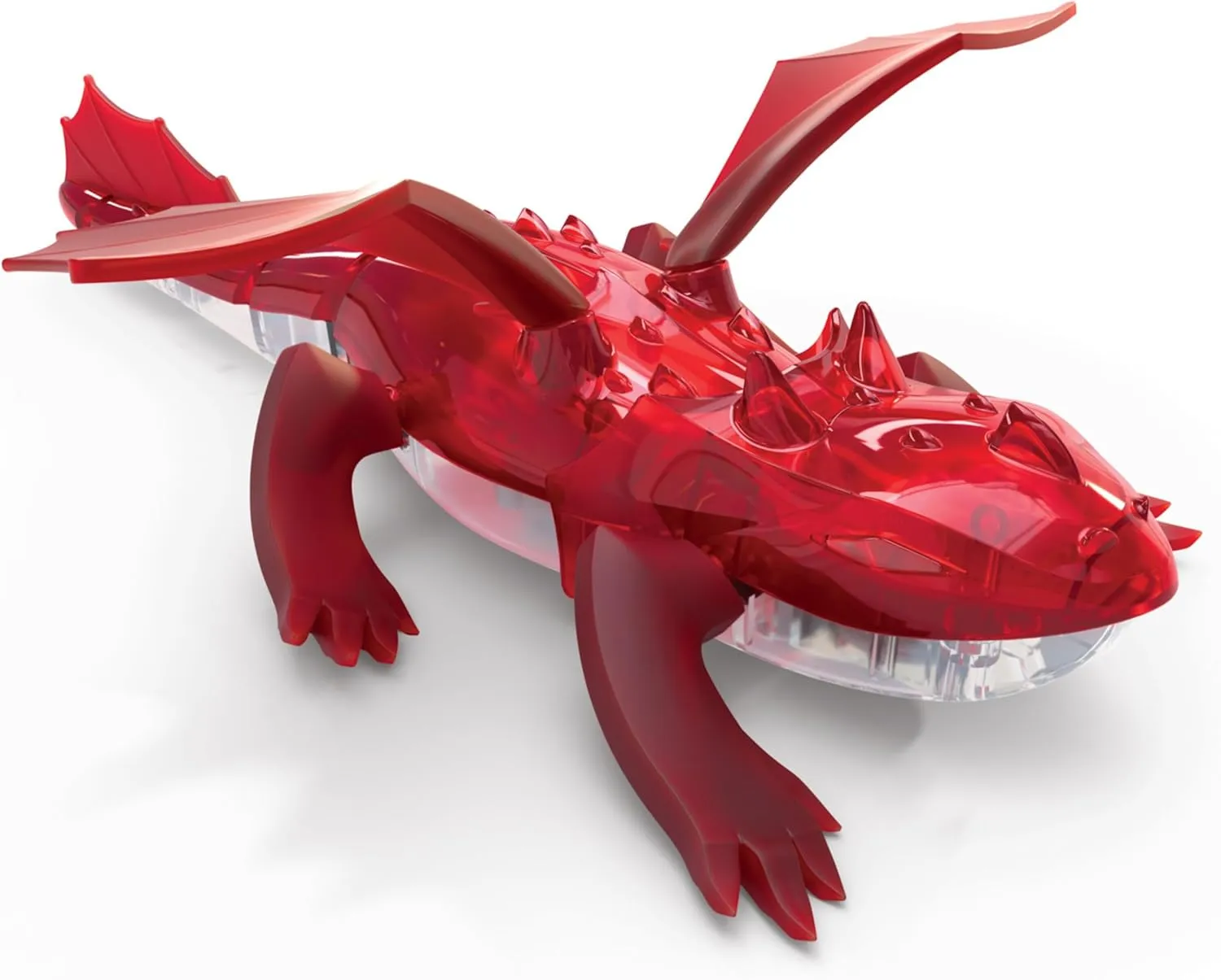 HEXBUG Remote Control Dragon Robot Toy, Rechargeable Dragon Figure STEM Toy for Kids Ages 8 & Up, Red