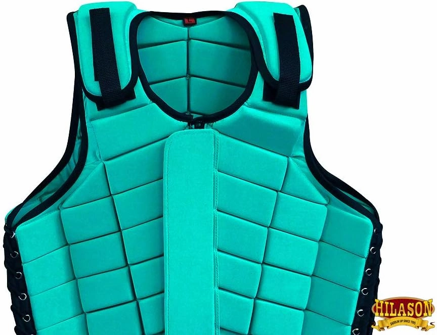 HILASON Adult Safety Equestrian Eventing Protective Protection Vest ‎Kelly Green | Horse Riding Protective Vest | Unisex Vest