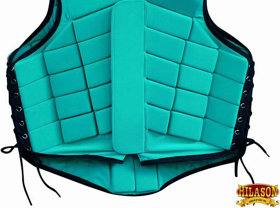 HILASON Adult Safety Equestrian Eventing Protective Protection Vest ‎Kelly Green | Horse Riding Protective Vest | Unisex Vest