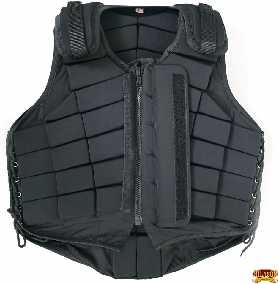 HILASON Western Adult Safety Equestrian Eventing Protective Protection Vest | Horse Riding Protective Vest | Unisex Vest
