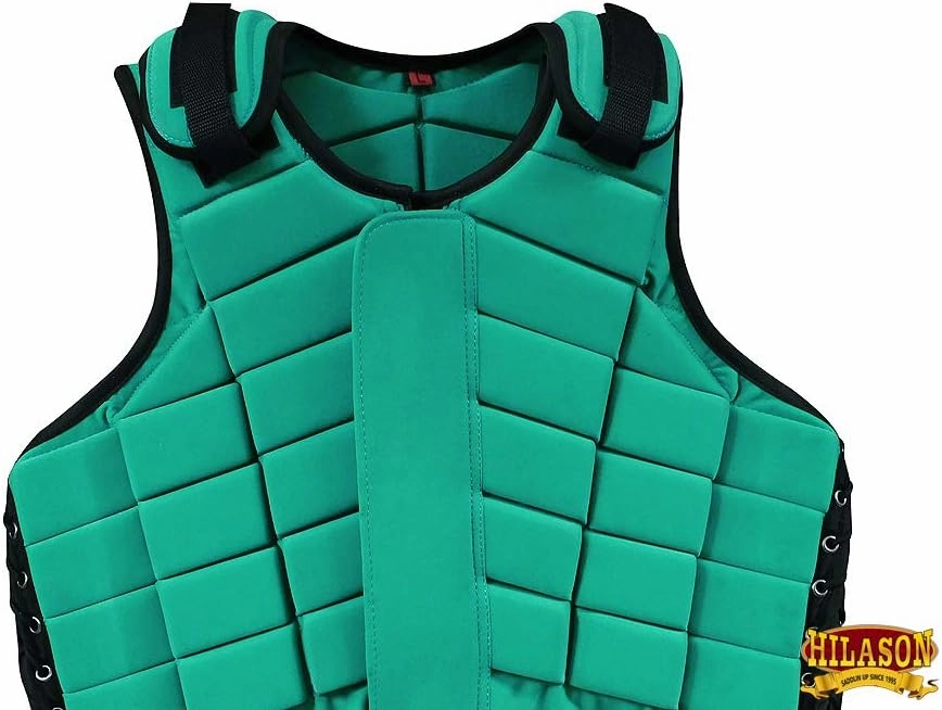 HILASON Western Adult Safety Equestrian Eventing Protective Protection Vest | Horse Riding Protective Vest | Unisex Vest