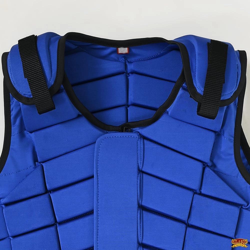 HILASON Western Adult Safety Equestrian Eventing Protective Protection Vest | Horse Riding Protective Vest | Unisex Vest