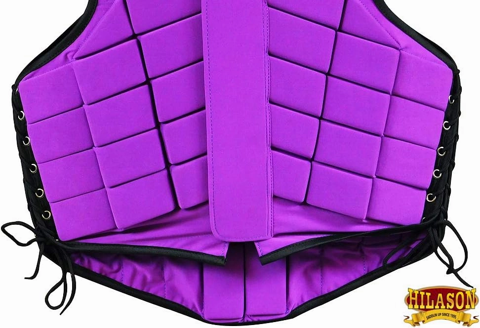 HILASON Western Adult Safety Equestrian Eventing Protective Protection Vest | Horse Riding Protective Vest | Unisex Vest