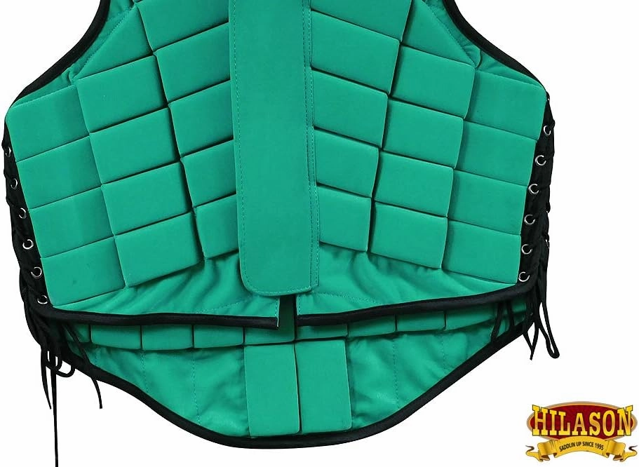 HILASON Western Adult Safety Equestrian Eventing Protective Protection Vest | Horse Riding Protective Vest | Unisex Vest