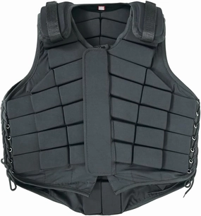 HILASON Western Adult Safety Equestrian Eventing Protective Protection Vest | Horse Riding Protective Vest | Unisex Vest