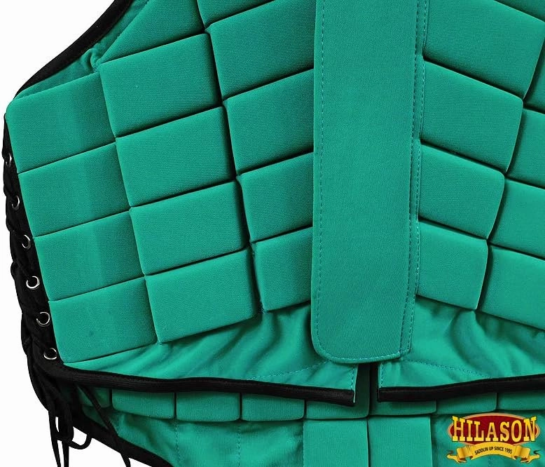 HILASON Western Adult Safety Equestrian Eventing Protective Protection Vest | Horse Riding Protective Vest | Unisex Vest
