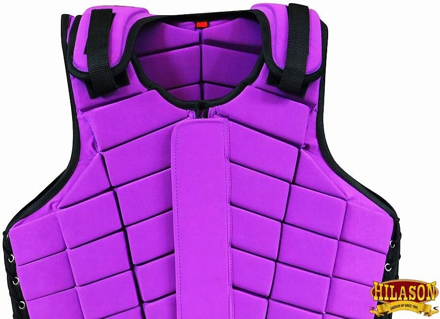 HILASON Western Adult Safety Equestrian Eventing Protective Protection Vest | Horse Riding Protective Vest | Unisex Vest
