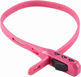 HIPLOK Z Lok Single Zip Combo Lock, Pink (ZCOM1PK)