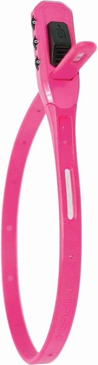 HIPLOK Z Lok Single Zip Combo Lock, Pink (ZCOM1PK)
