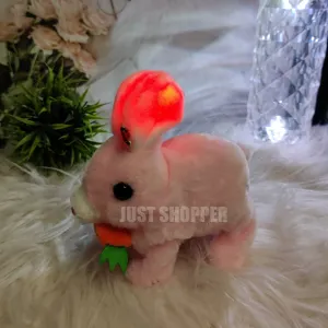 Hopping Rabbit Toy (Light Ears)